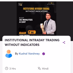 Prime Technical Institutional Intraday Trading Without Indiactor Webinar