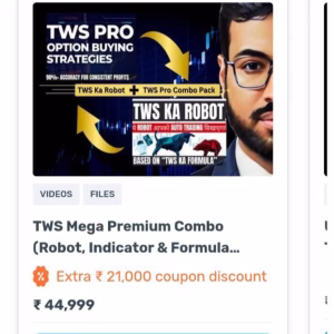Trade with Sanchit TWS Mega Premium Combo Course.