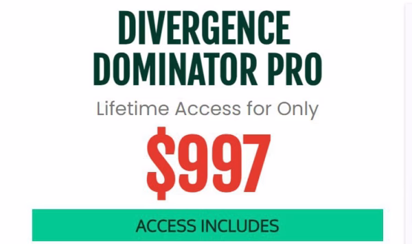 DIVERGENCE DOMINATOR PRO Course  - seasona lswing trader