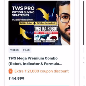 Trade with Sanchit TWS Mega Premium Combo
