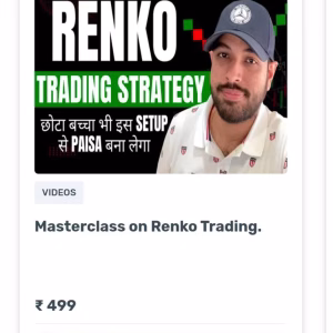 Trade with Sanchit - Masterclass on Renko Trading