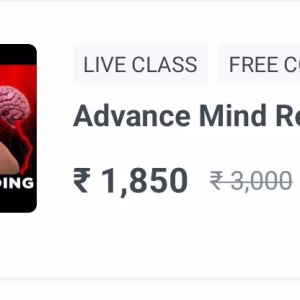 Advance Mind Reading Course