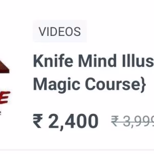 Knife Mind Illusion {Singel Magic Course}